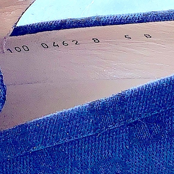 GUCCI GG WOMENS LOAFER VINTAGE BLACK MONOGRAM SIZE 5 ITALY - Picture 10 of 12